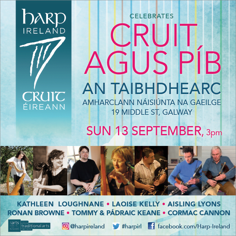 Harp Ireland celebrates CRUIT AGUS PÍB
